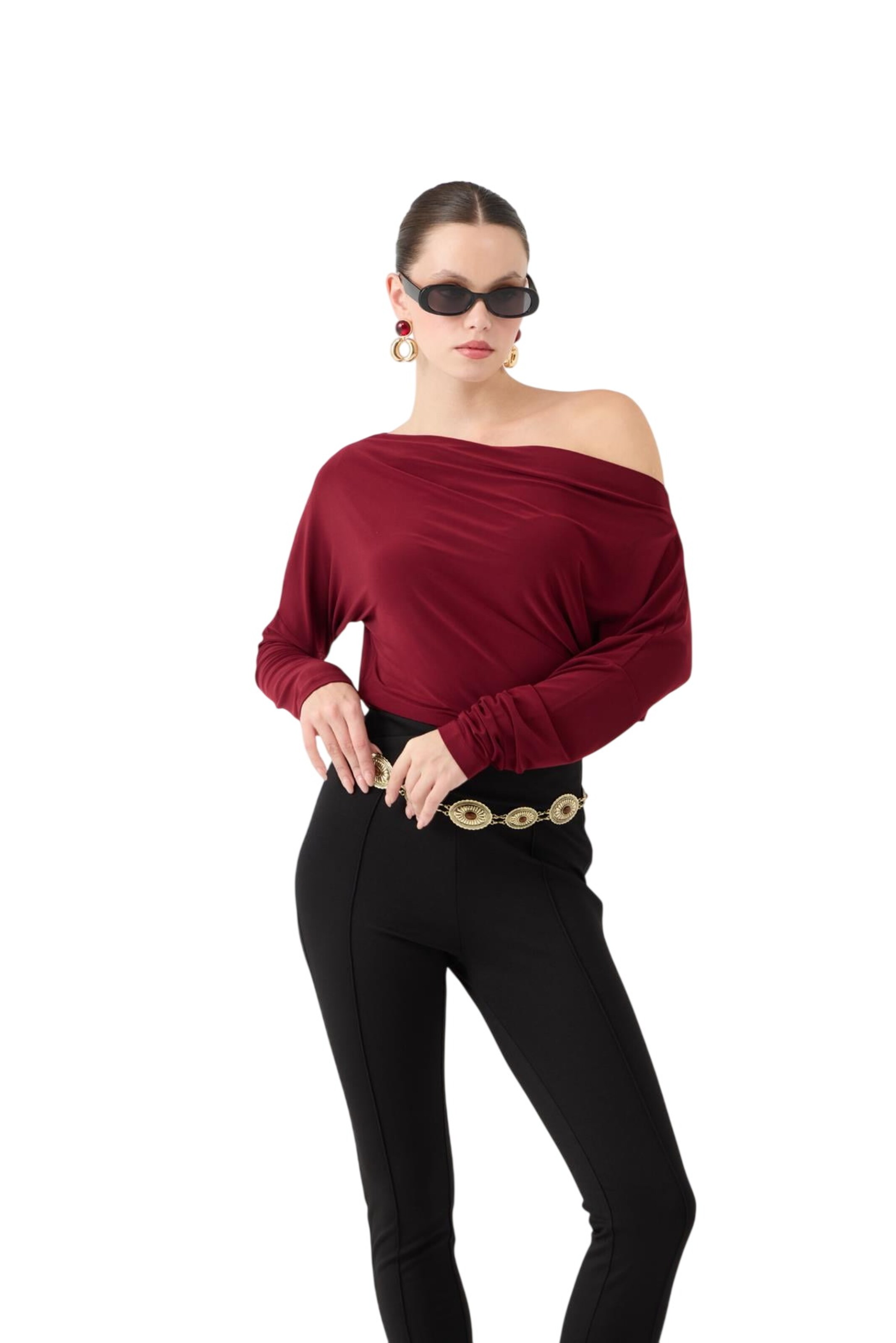 HOLLY LOLLY Blouse in Red