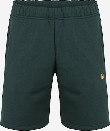 Carhartt WIP Pants 'Chase' in Green: front