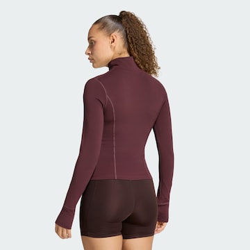 ADIDAS PERFORMANCE Athletic Jacket 'Studio' in Red