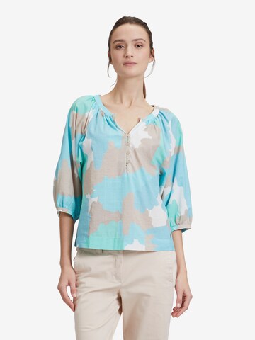 Betty & Co Blouse in Blue: front