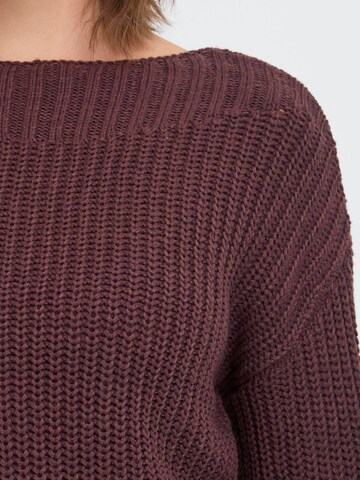 Oxmo - Pullover ' OXFKANNA ' em castanho