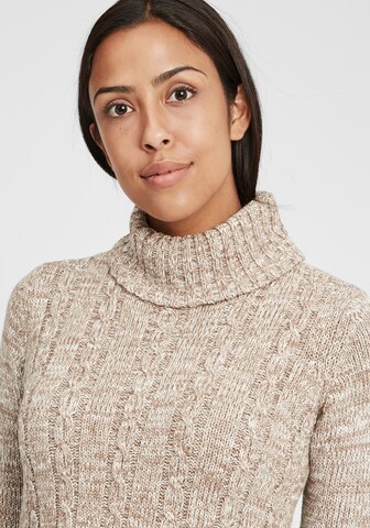 Oxmo Sweater 'Philipa' in Beige