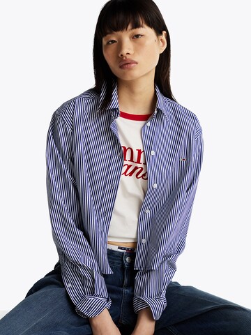 Tommy Jeans Bluse in Lila