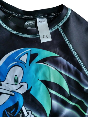 Sonic Sports swimwear 'The Hedgehog UV-Schutz 50+' in Black