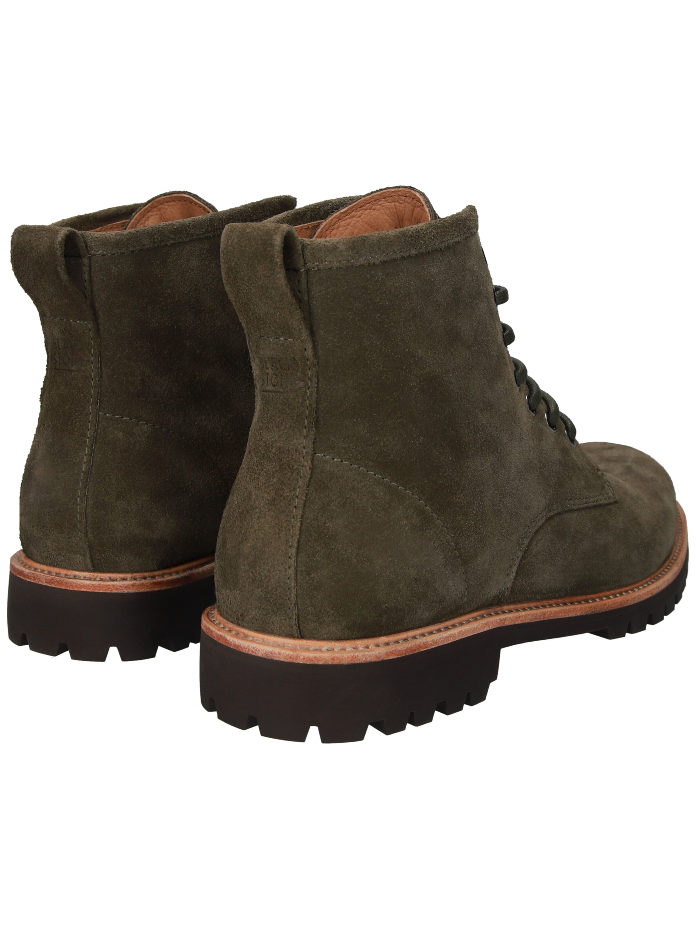 BLACKSTONE - Botas com atacadores 'LOGAN' em verde