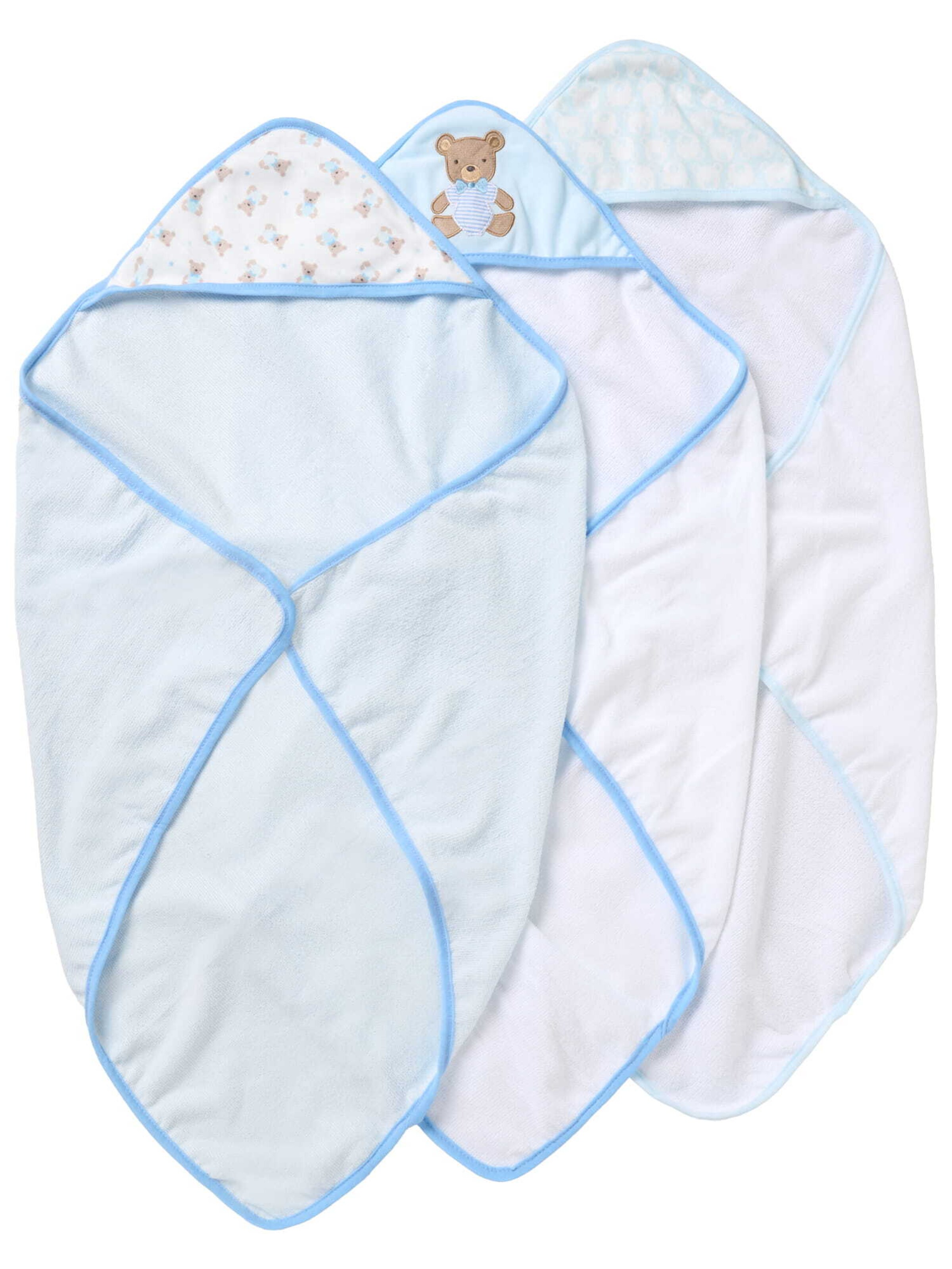Snuggle Tots Towel 'Bär' in White