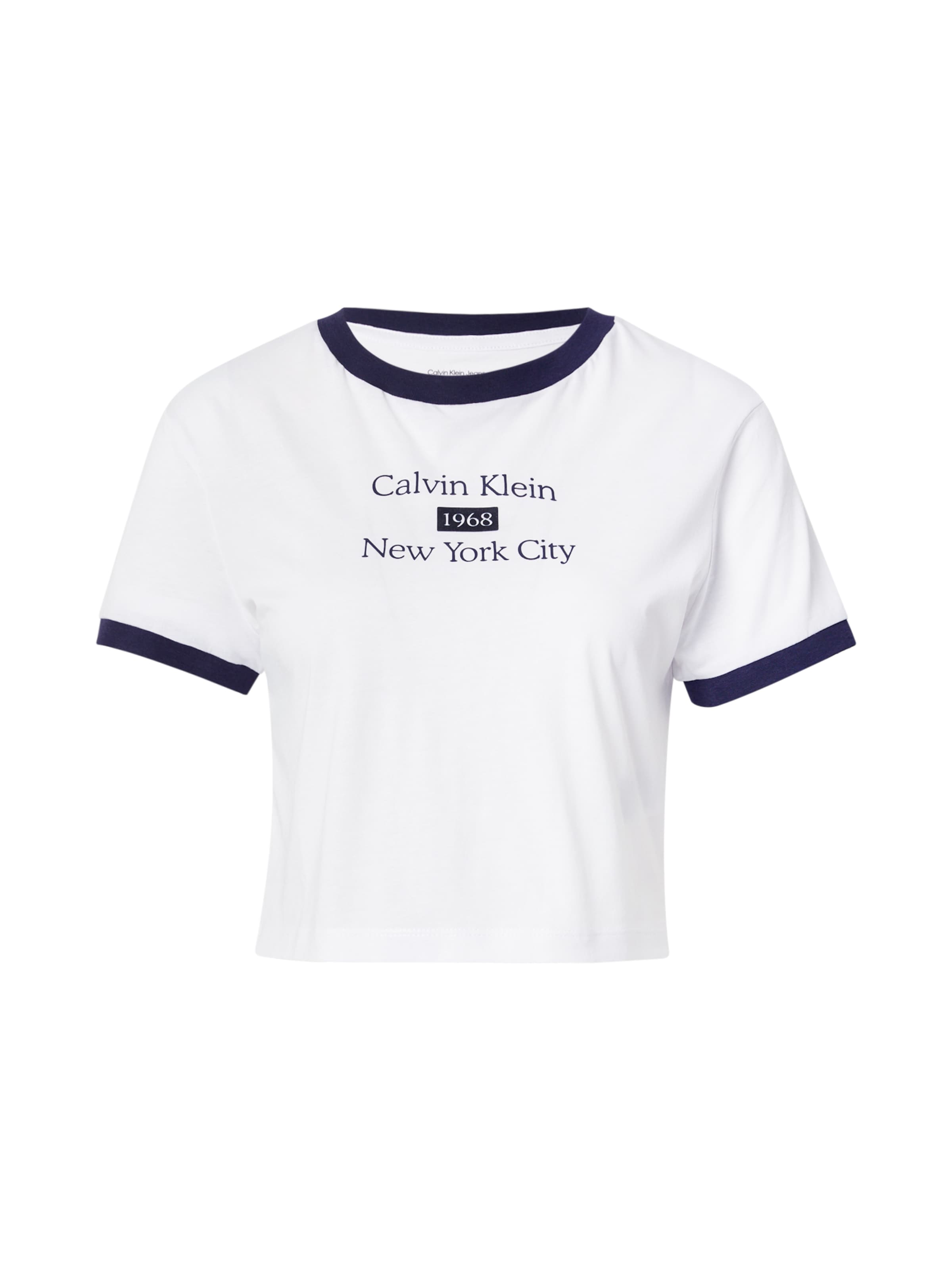 Calvin Klein Jeans - Camiseta en blanco: frente