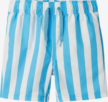 Shorts de bain NAME IT en bleu : devant