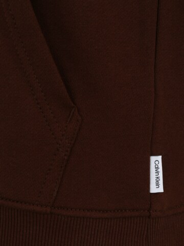 Calvin Klein Sweatshirt in Braun