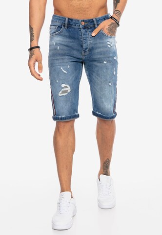 Redbridge Regular Jeans-Shorts 'Saint Paul' in Blau: predná strana
