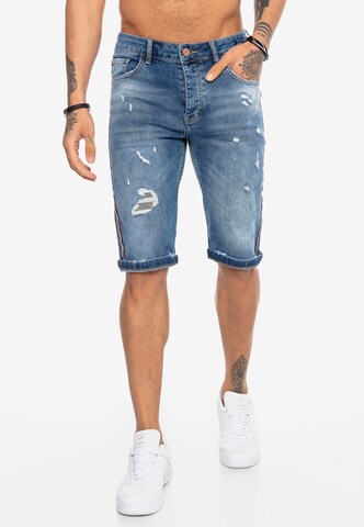Redbridge Regular Jeans-Shorts 'Saint Paul' in Blau: Vorderseite