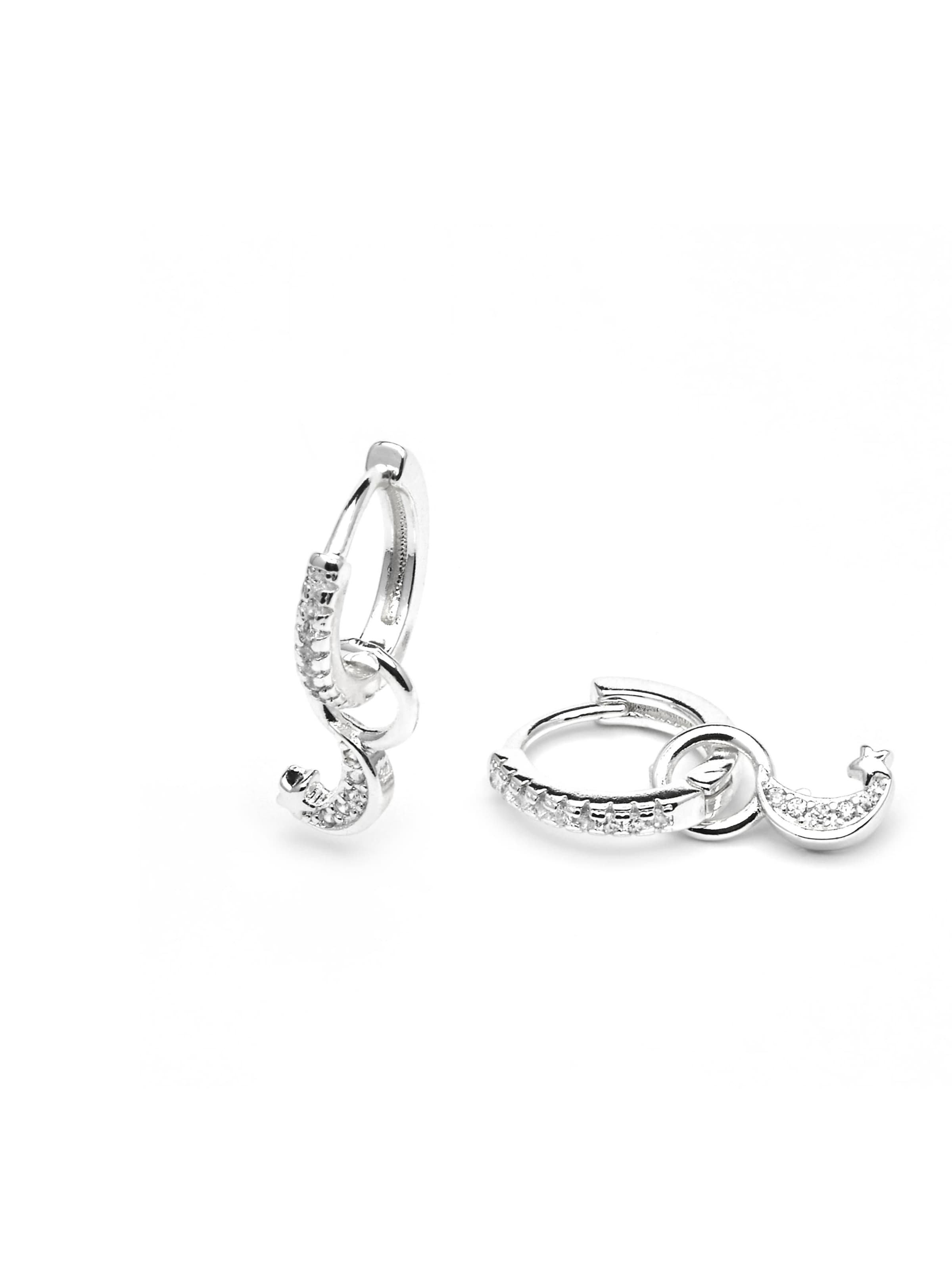 Luxenter Oorbellen 'Lingma' in Zilver
