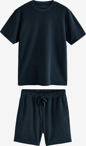 Pyjama court Next en bleu : devant