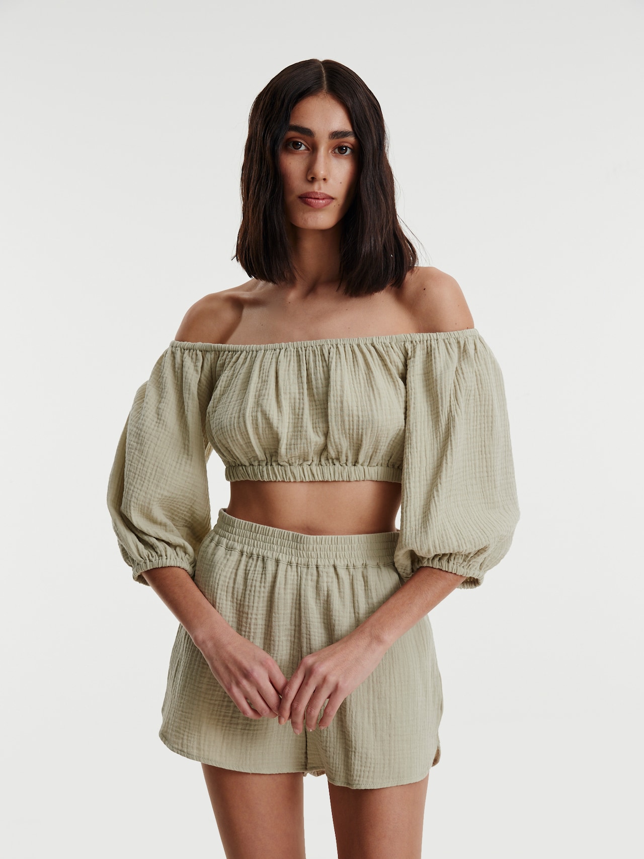 EDITED Produkte Bluse 'Nadda' grün