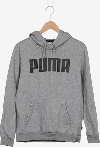 PUMA Kapuzenpullover M in Grau: predná strana