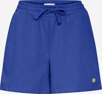 Oxmo Sweatshorts 'Safri' in Blau: predná strana