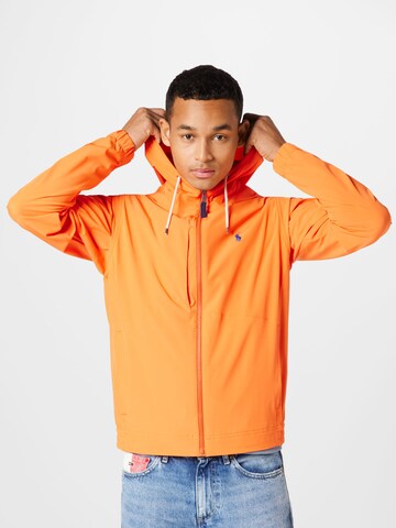 Polo Ralph Lauren Prechodná bunda - oranžová: predná strana