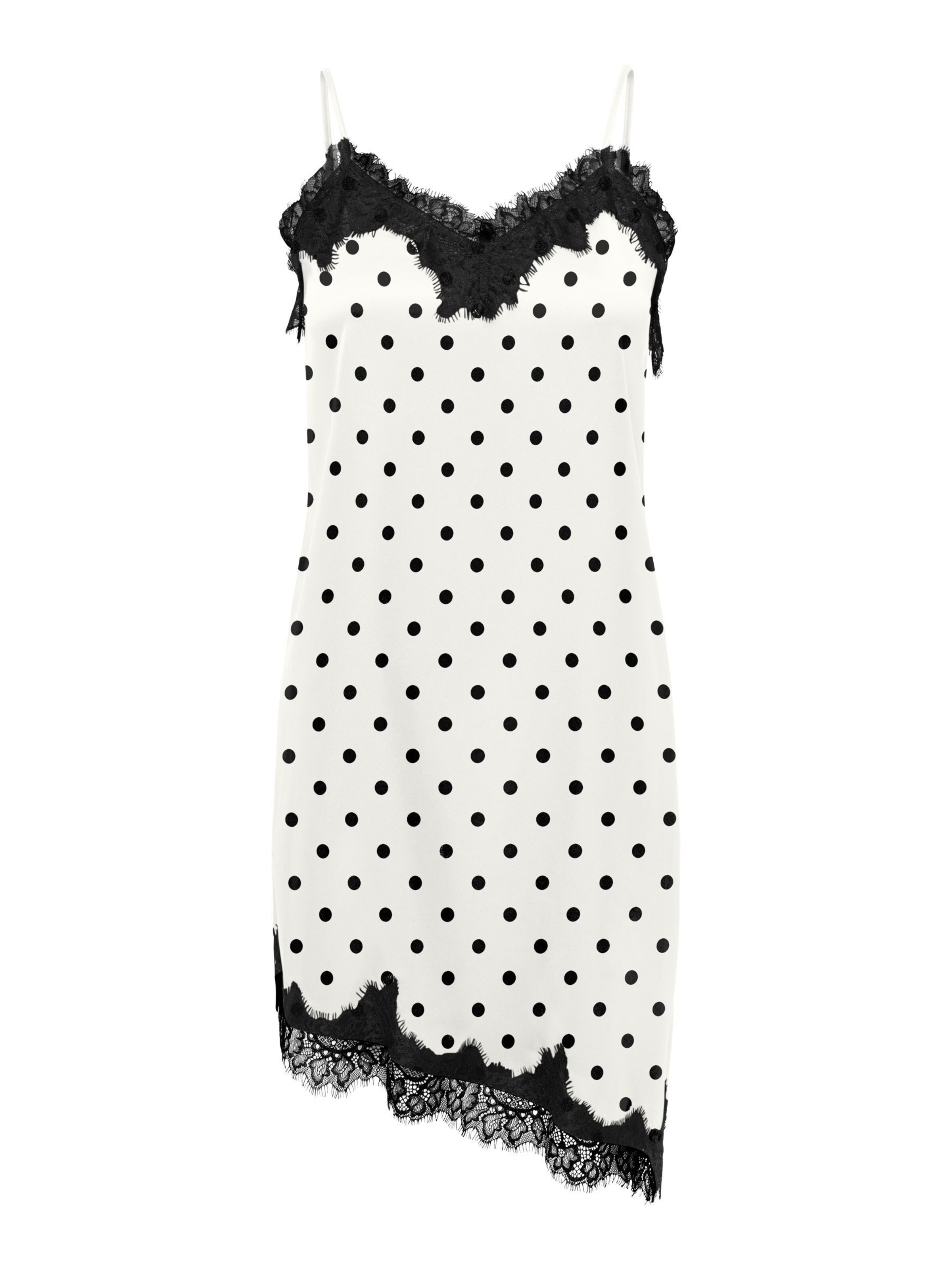 ONLY Robe 'ONLBella' en noir / blanc, Vue avec produit