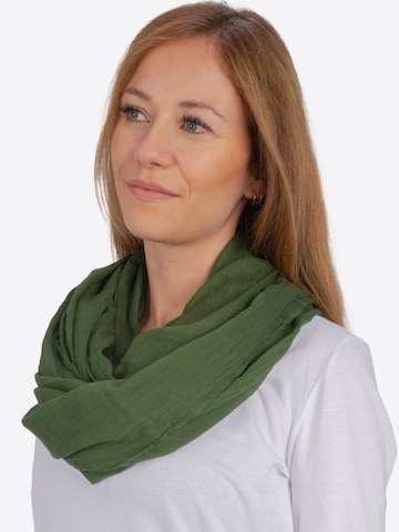 Seasons of April Tube Scarf 'Carina' in Green