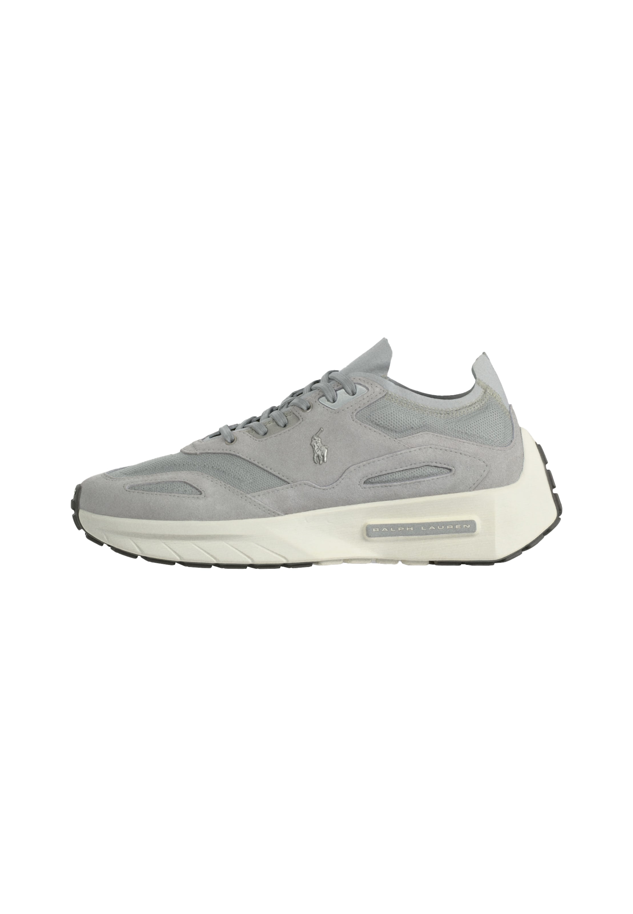 Polo Ralph Lauren Baskets basses 'BOERUM' en 40 en crème / gris, Vue avec produit