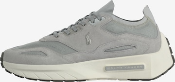 Baskets basses 'BOERUM' Polo Ralph Lauren en beige : devant