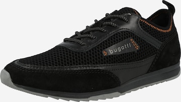 bugatti Sneakers laag 'Russel' in Zwart: voorkant