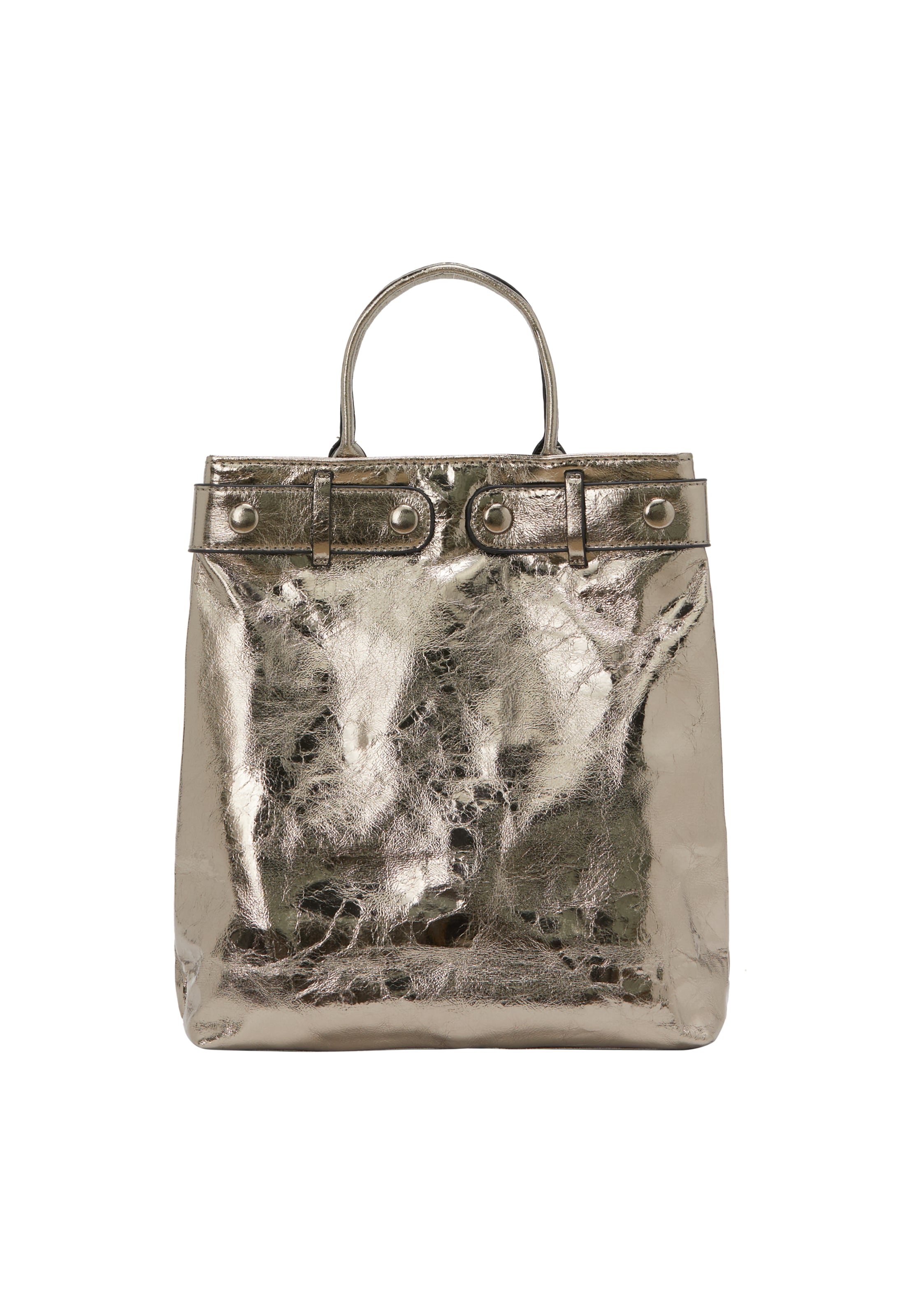 Sacs à main faina en bronze : devant