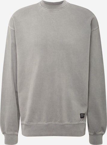 Sweat-shirt 'Dario Summer' Dr. Denim en gris : devant