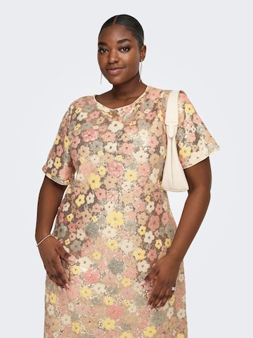 ONLY Carmakoma Jurk 'CARMabelle' in Geel