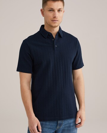 WE Fashion Shirt in Blue: front