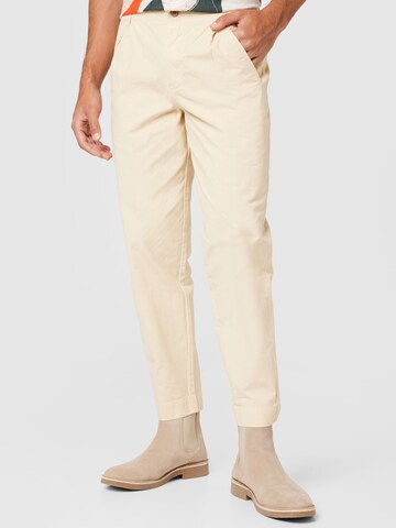 Regular Pantalon chino 'Assembly' Folk en gris : devant