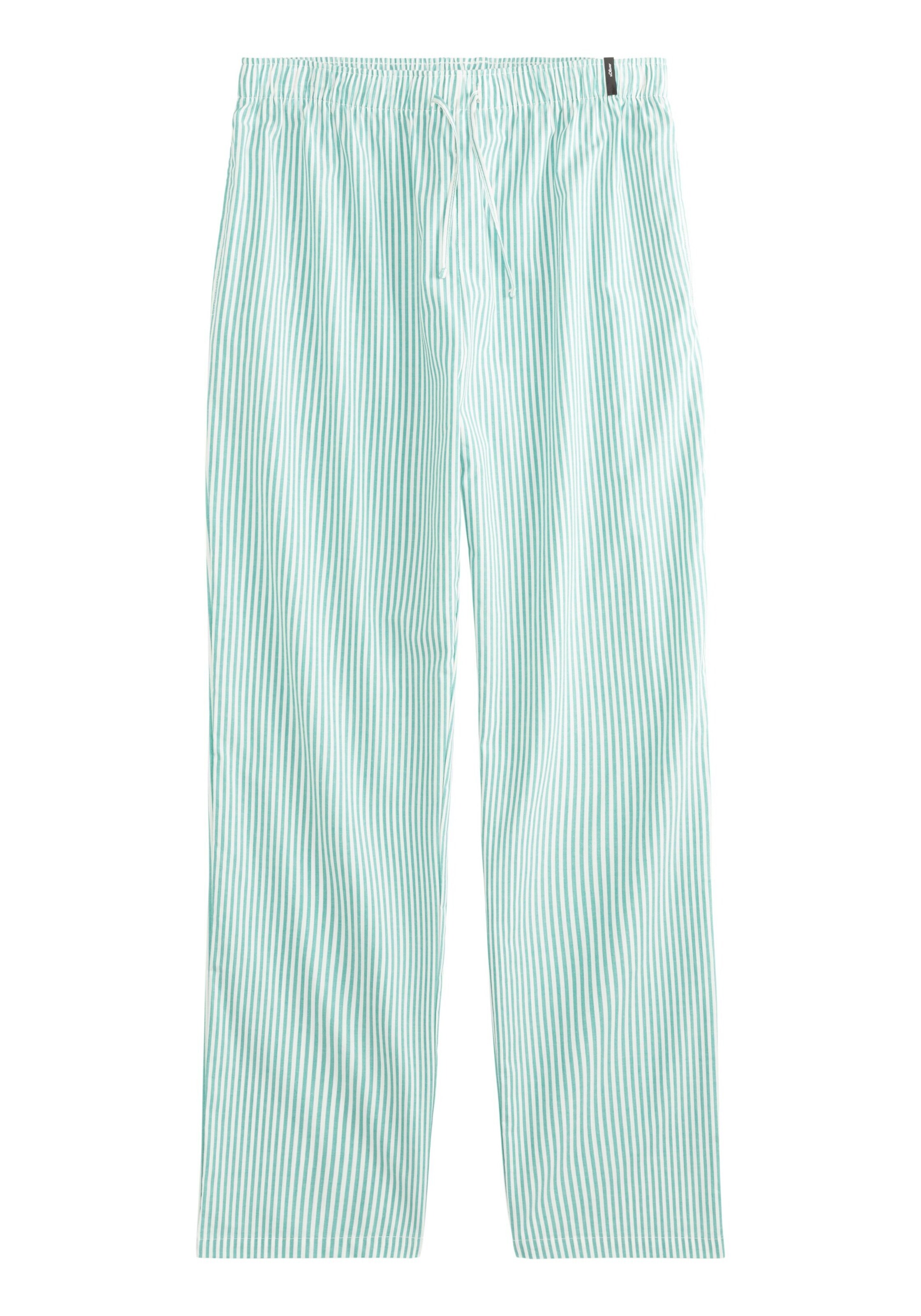 Pantalon de pyjama s.Oliver en vert : devant