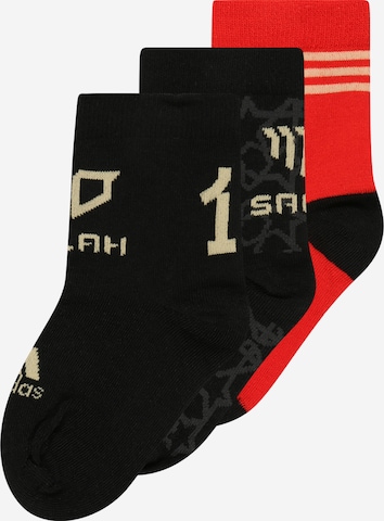 Chaussettes de sport 'Salah' ADIDAS PERFORMANCE en rouge : devant