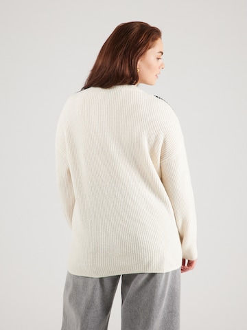 Vero Moda Curve Свитер 'VMCZORA' в Бежевый