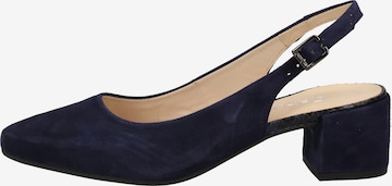 GABOR Slingback Pumps in Blue