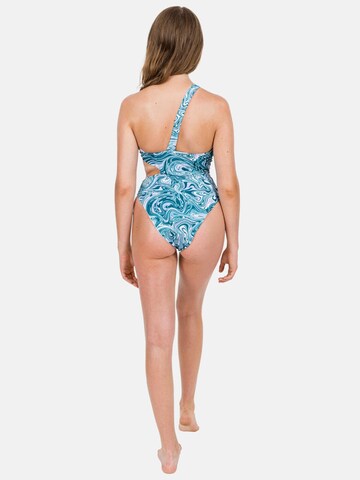 EKCENTRIK Badpak 'Haze' in Blauw