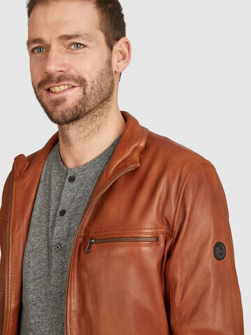 bugatti Lederjacke 'BULeonardo' in Braun