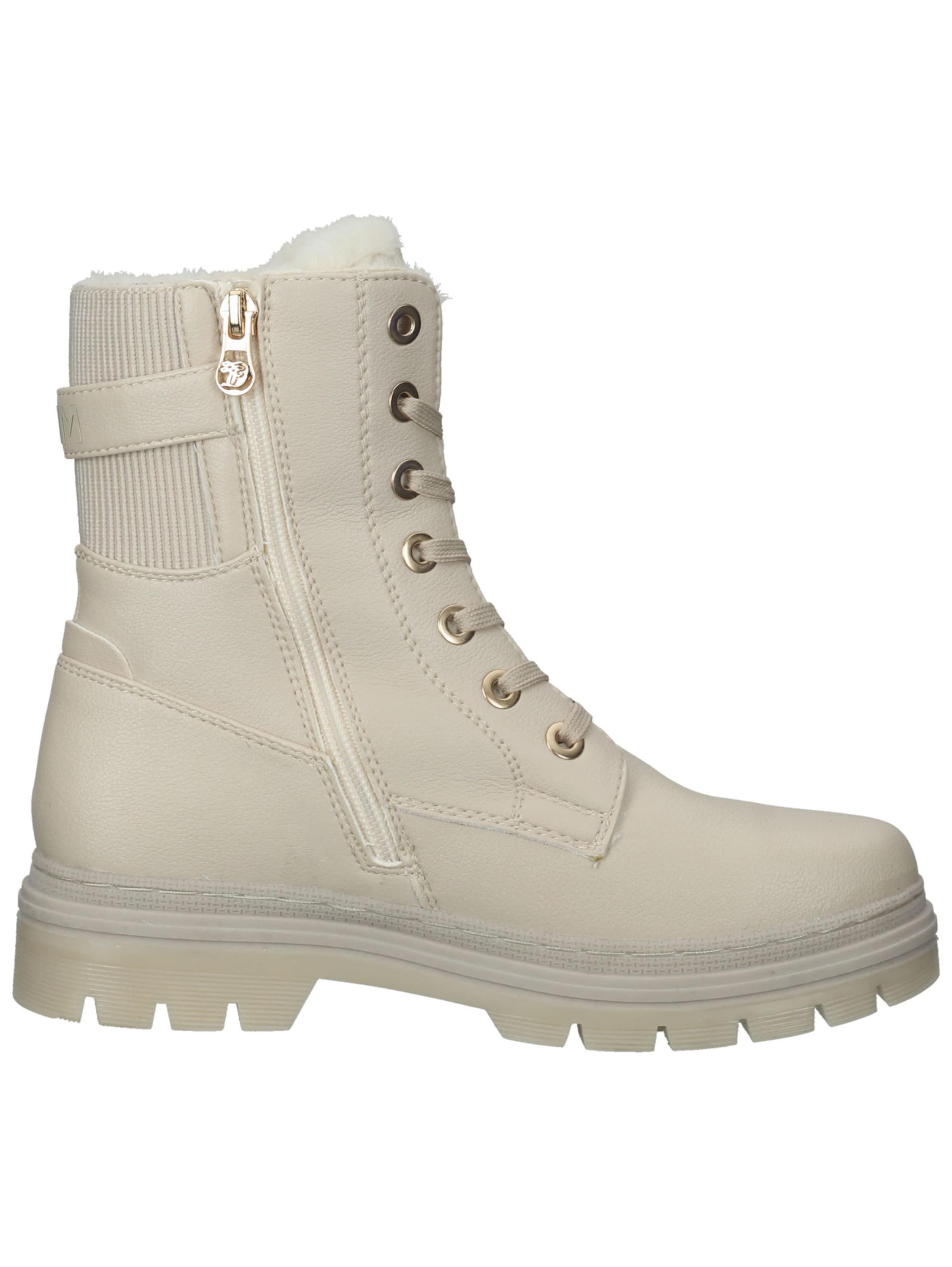 TOM TAILOR Veterlaarsjes in Beige