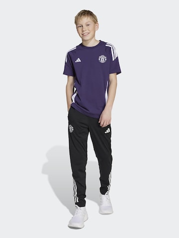 ADIDAS PERFORMANCE Λειτουργικό μπλουζάκι 'MUFC' σε λιλά