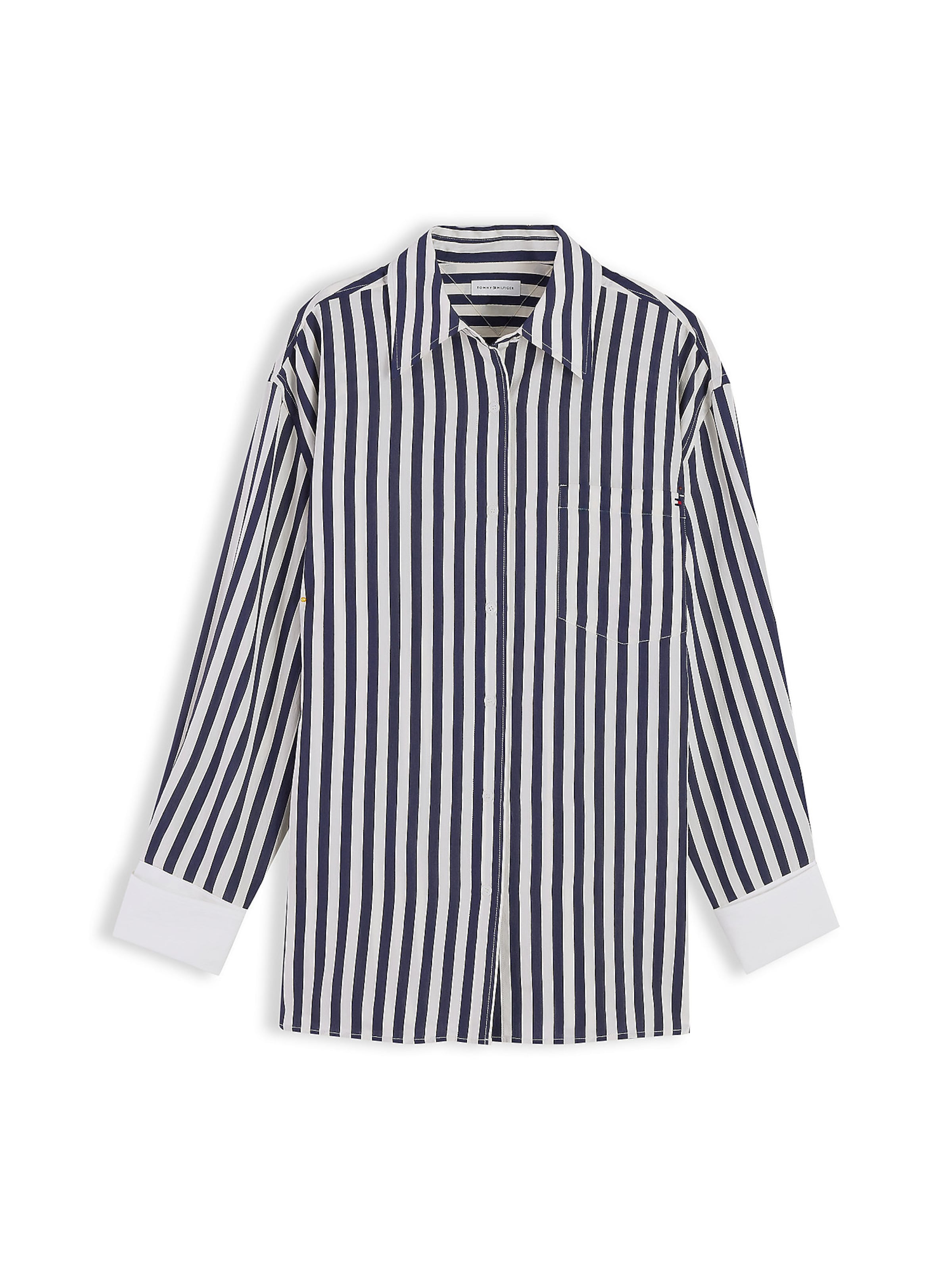 Chemisier TOMMY HILFIGER en bleu : devant