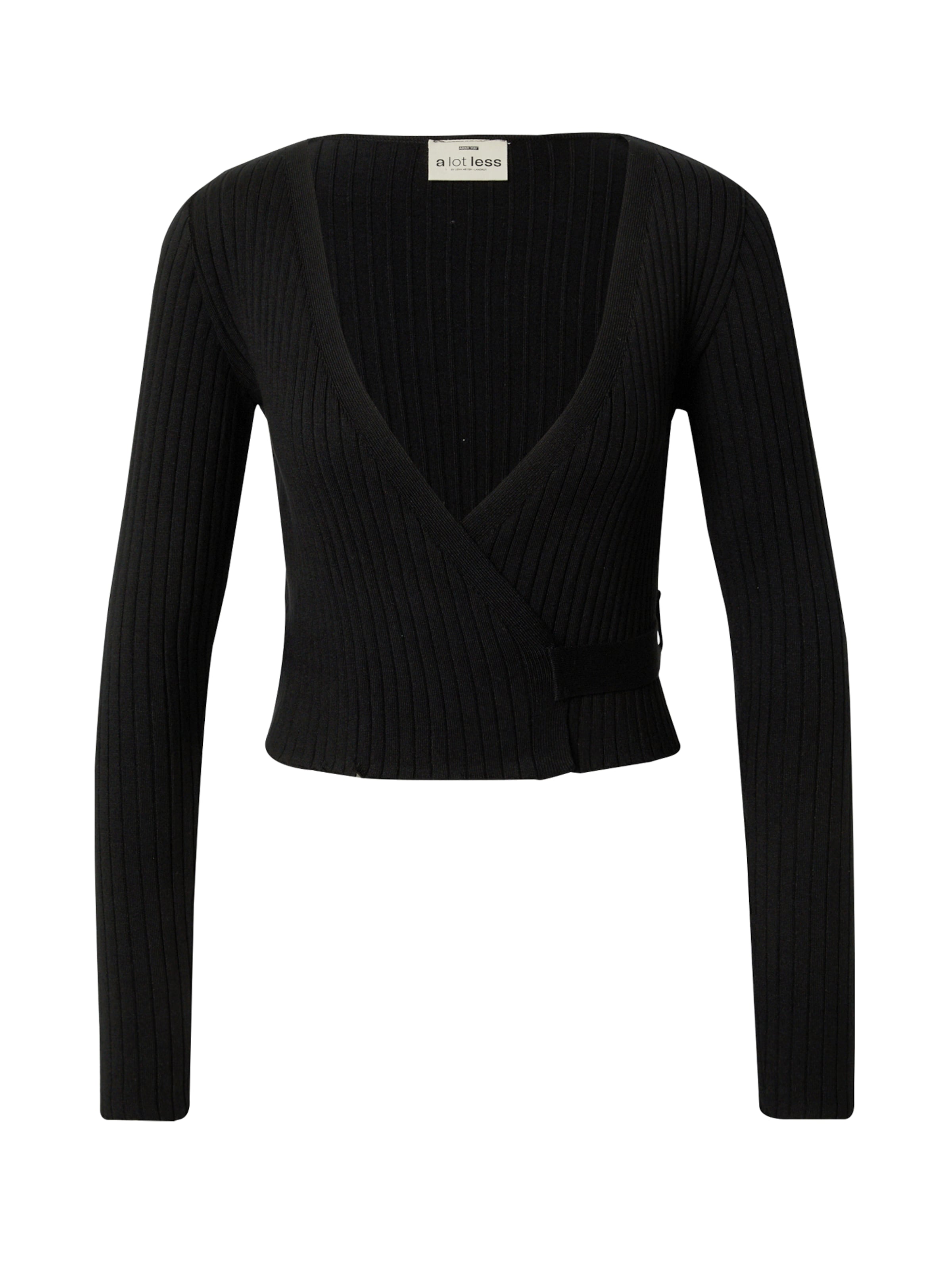 Maglietta &#x27;Teresa&#x27; di A LOT LESS in nero: frontale