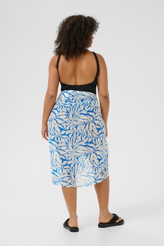 KAFFE CURVE - Toalla de playa 'Lea' en azul
