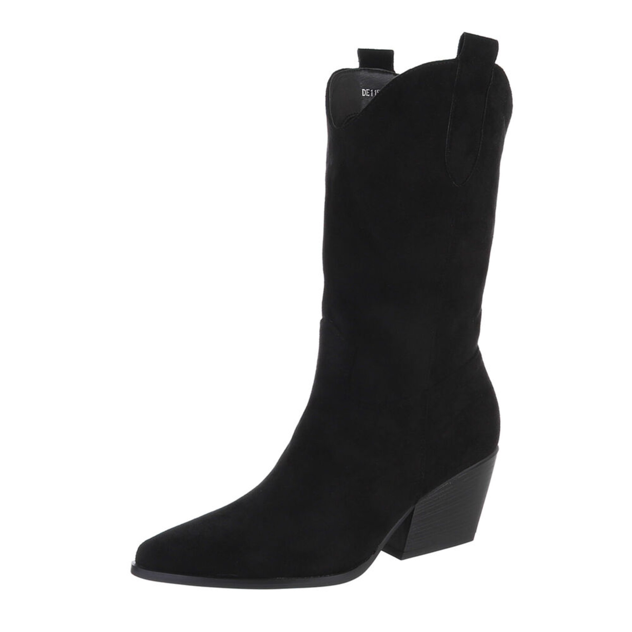 Ital-Design Boots in Black: front