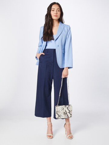 Weekend Max Mara Wide Leg Hose 'ZIRCONE' in Blau