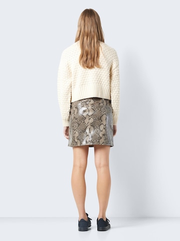 Noisy may - Falda 'TAYLOR' en beige