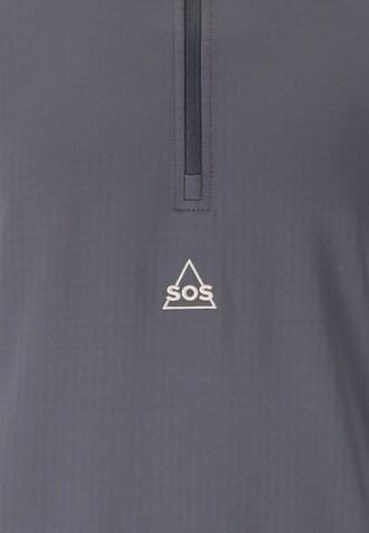 SOS Sportpullover 'Timberline' in Blau
