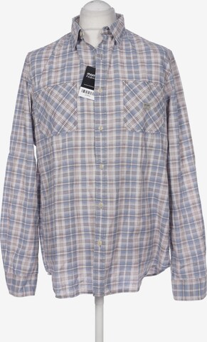 DENIM & SUPPLY Ralph Lauren Button Up Shirt in XL in Blue: front