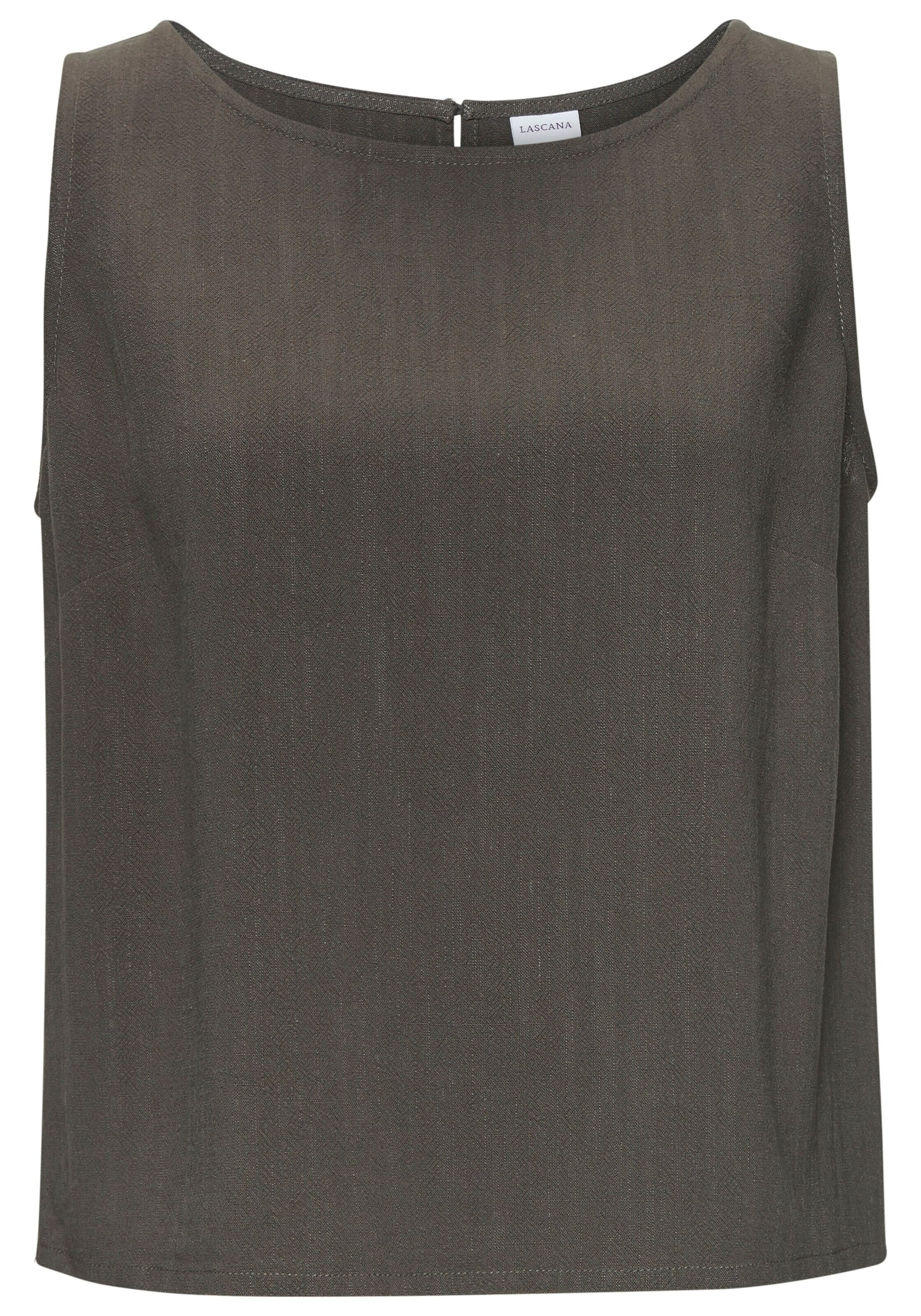 LASCANA Blouse in Green: front