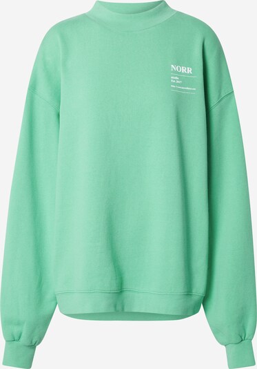 NORR Sweatshirt 'Daisy' in mint / weiß, Produktansicht