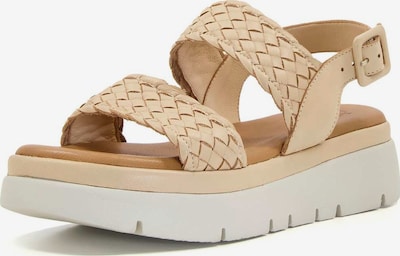 Dune LONDON Sandale 'Lorris' in 40 in camel, Produktansicht